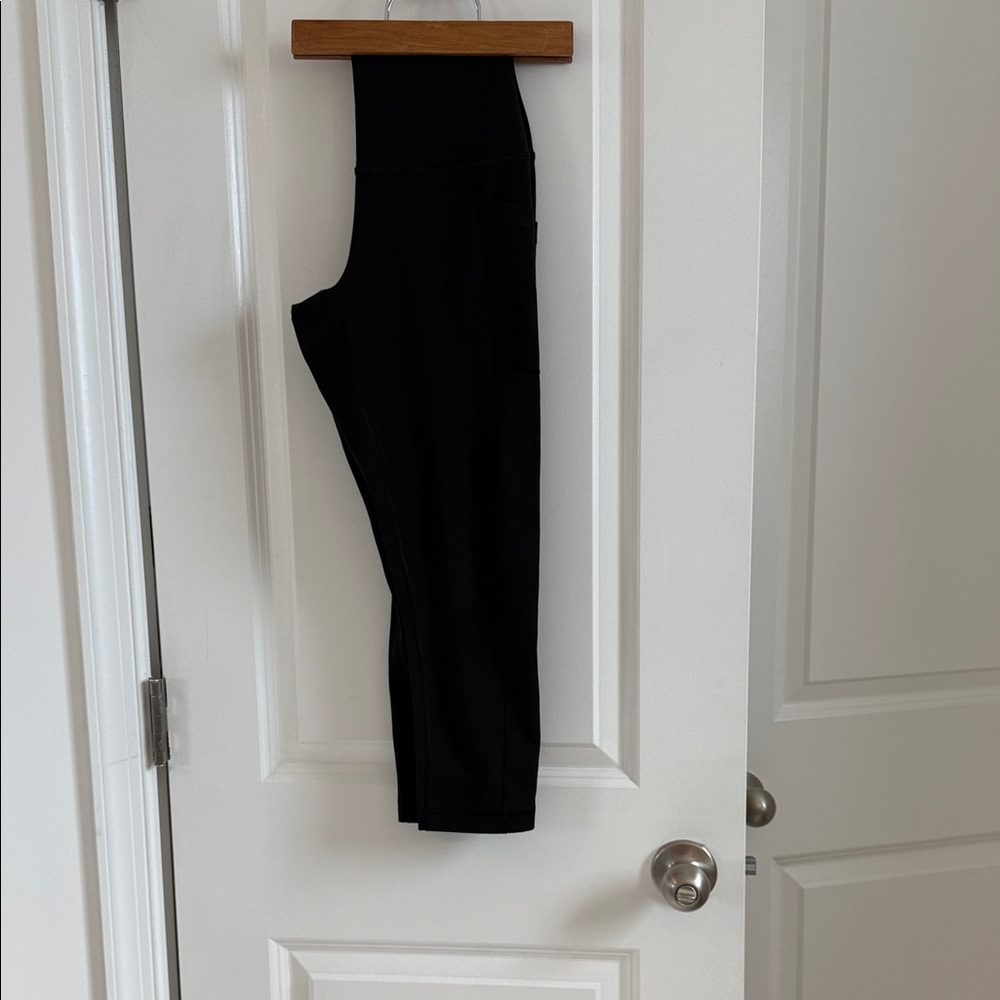 90 Degree By Reflex Black High-Waist Leggings with Side Pockets